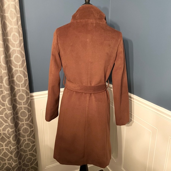 Zicac Chocolate Brown Fall Trench Coat - Picture 3 of 6